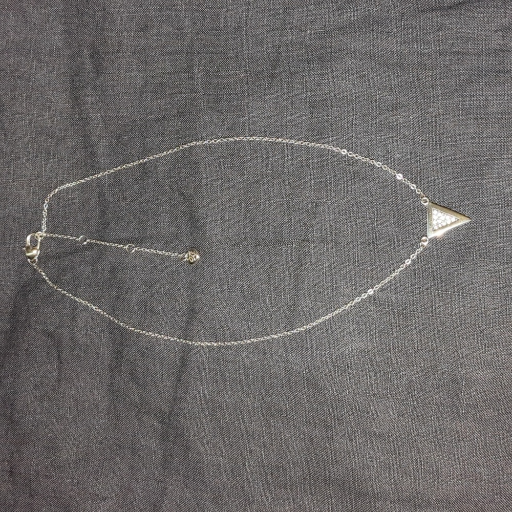 Brighton Contempo Ice Reversible Petite Triangle Necklace JL8971